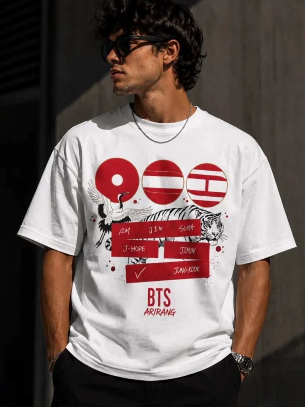 BTS Airrang Graphic T-shirt  K-pop Band Tee